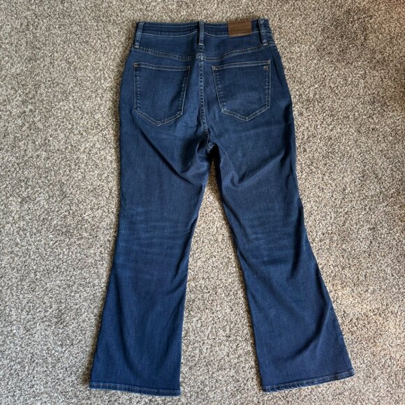 Madewell Curvy Cali Demi-Boot Jeans, Size 29/8, Medium Wash - Picture 15 of 16